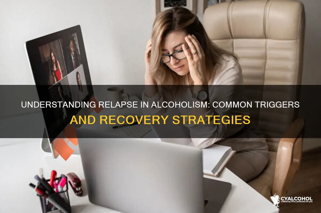 do alcoholics relapse