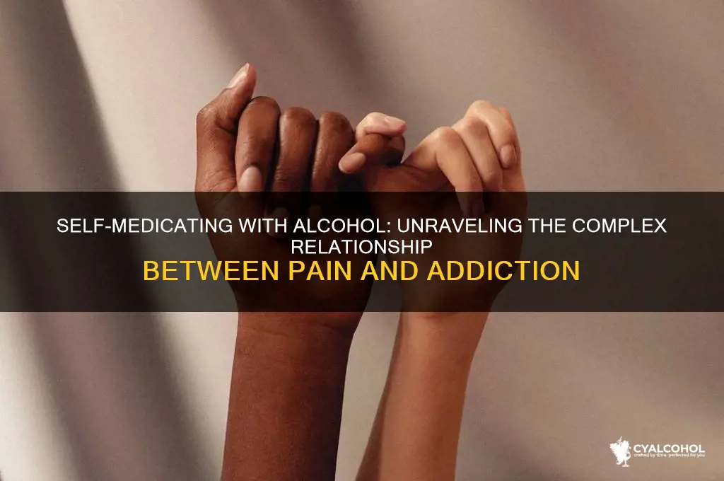 do alcoholics self medicate