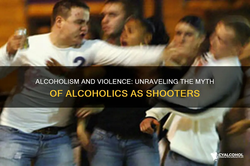 do alcoholics shoot people