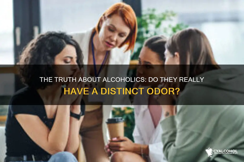 do alcoholics stink