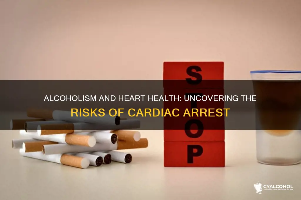 do alcoholics suffer from heart attacks