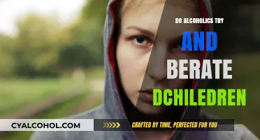 Alcoholism's Impact: Do Addicts Berate Children in Their Care?