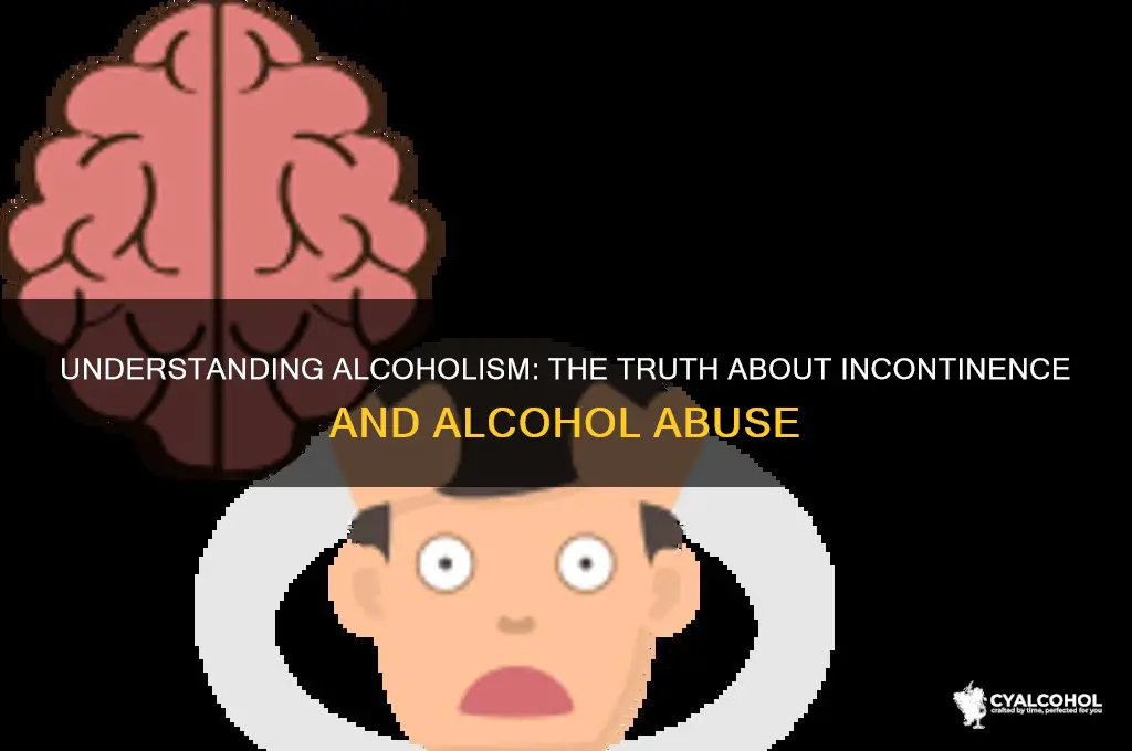do alcoholics wet themselves