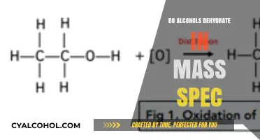 Do Alcohols Dehydrate in Mass Spectrometry? Unraveling the Mystery