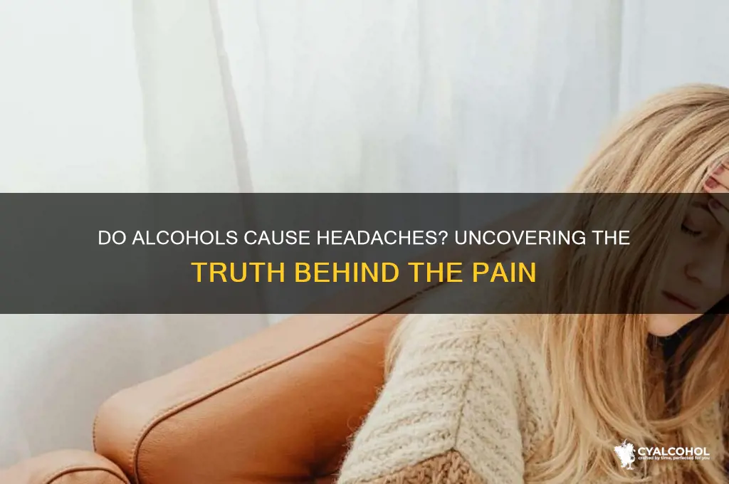 do alcohols give headaches