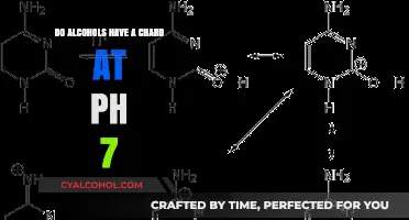 Do Alcohols Exhibit a Charge at Neutral pH? Exploring the Chemistry