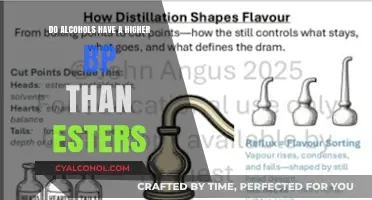 Alcohols vs. Esters: Comparing Boiling Points and Chemical Properties