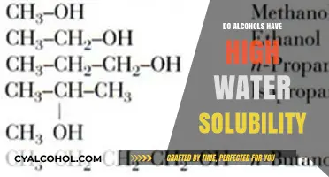 Exploring Alcohol's Water Solubility: Factors and Chemical Insights