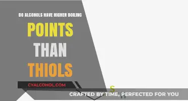 Alcohols vs Thiols: Comparing Boiling Points and Molecular Interactions