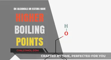 Alcohols vs. Esters: Which Has the Higher Boiling Point?
