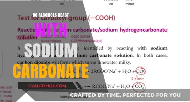 Do Alcohols React with Sodium Carbonate? Unveiling the Chemical Interaction