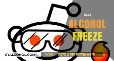 Does All Alcohol Freeze? Exploring the Science Behind Frozen Drinks