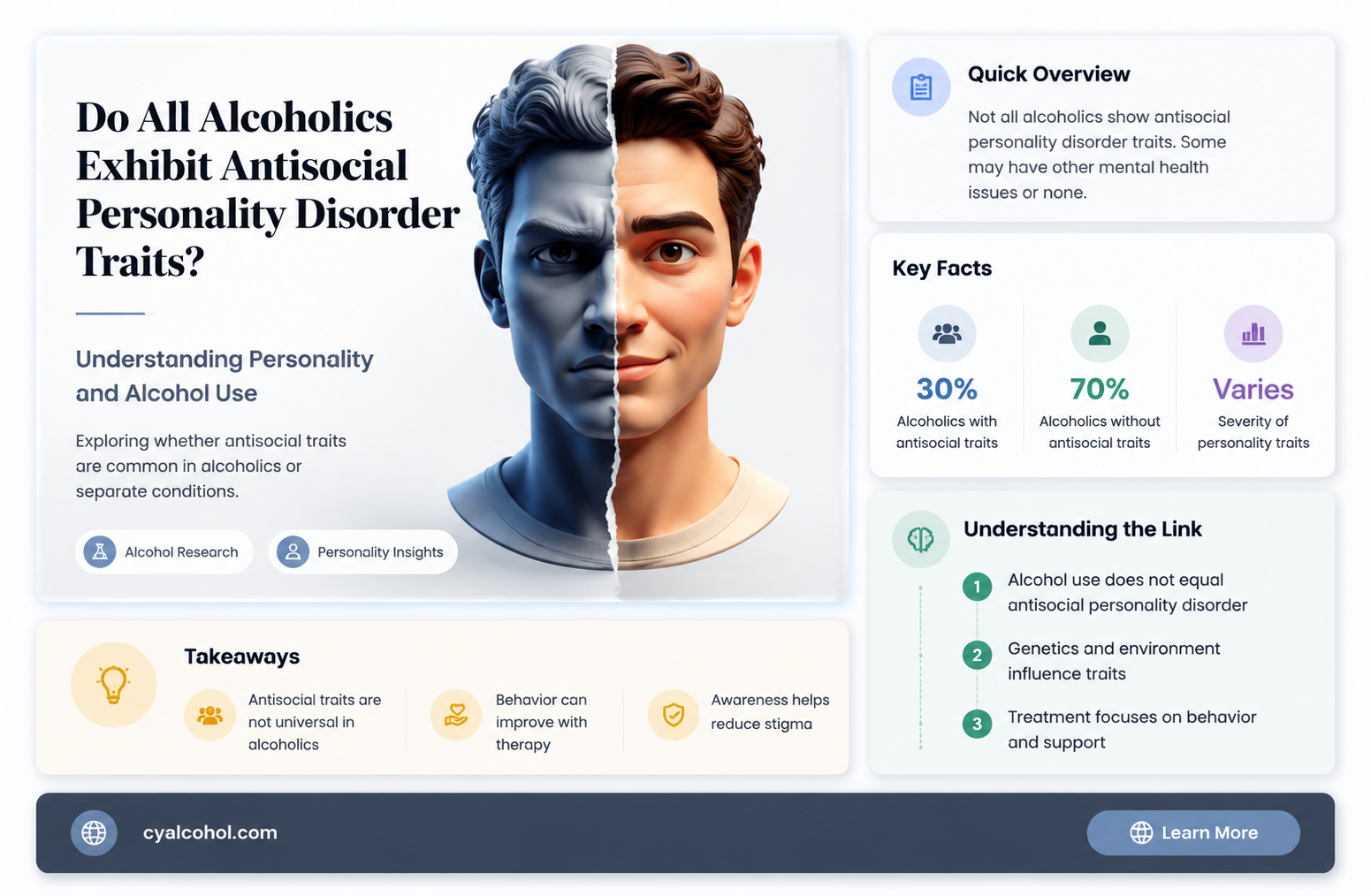 are all alcoholic display antisocial personality disorder symptoms