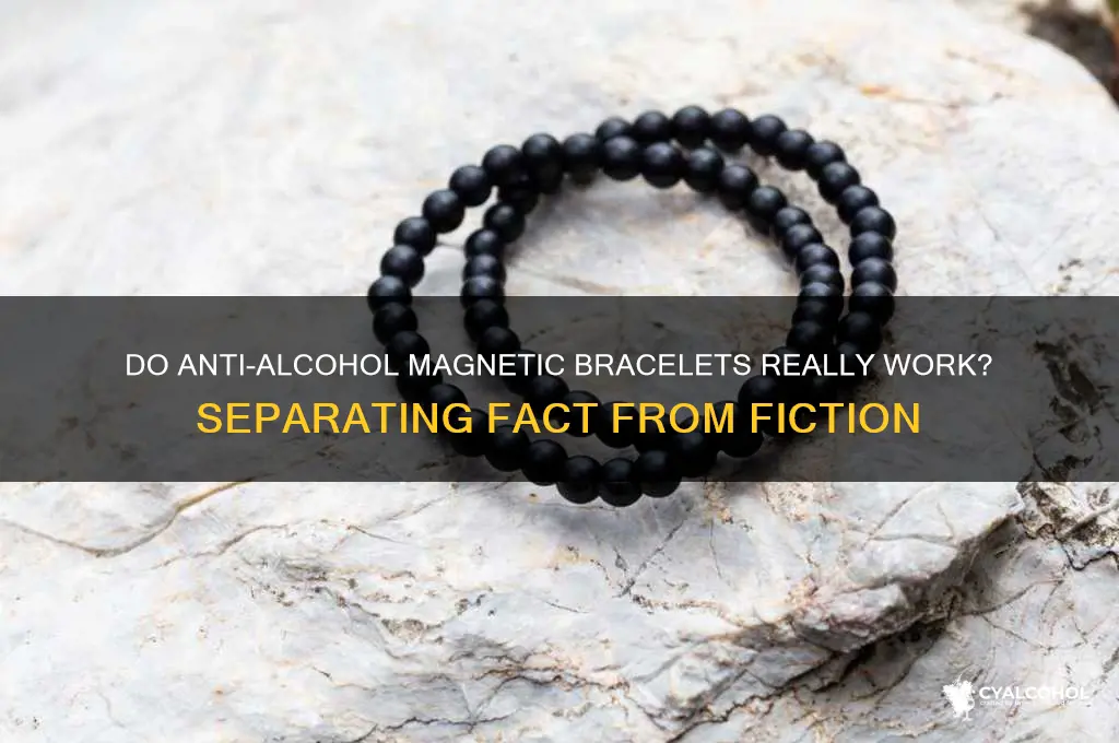 do anti alcohol magnetic bracelets work