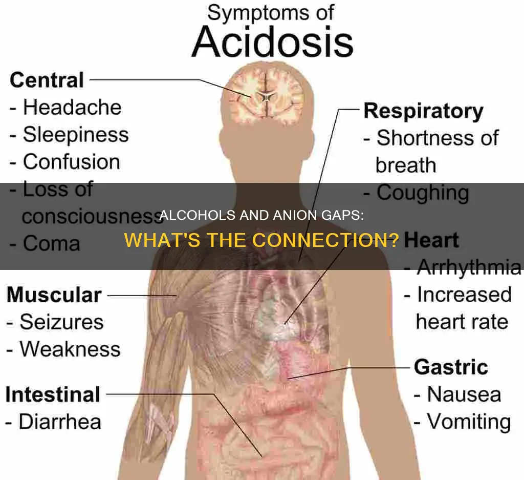 do any alcohols not give you an anion gap