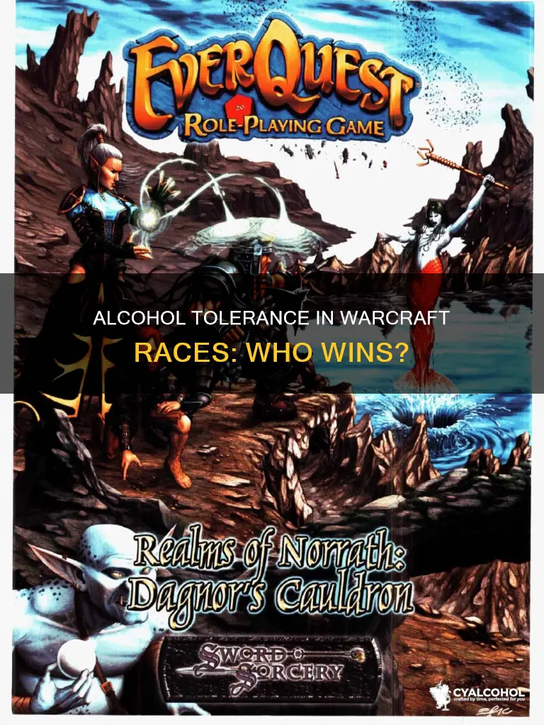 do any races have higher tolerance to alcohol warcaft