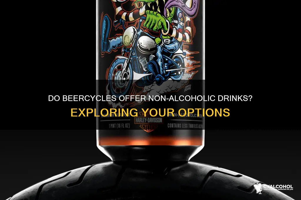do beercycles have non-alcoholic beverages