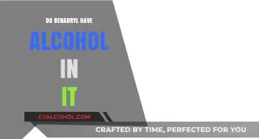 Does Benadryl Contain Alcohol? Uncovering the Truth About Its Ingredients
