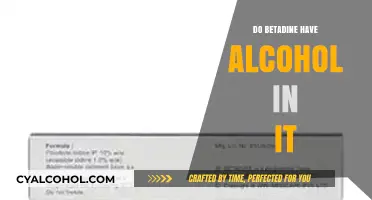 Does Betadine Contain Alcohol? Uncovering the Ingredients in This Antiseptic