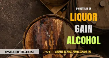 Do Liquor Bottles Increase Alcohol Content Over Time?