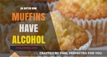Butter Rum Muffins: Alcohol Content Explained in Baking Delights