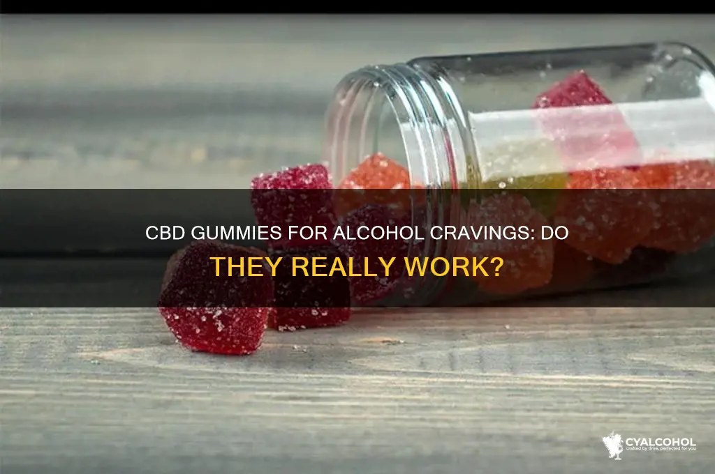 do cbd gummies work for alcohol