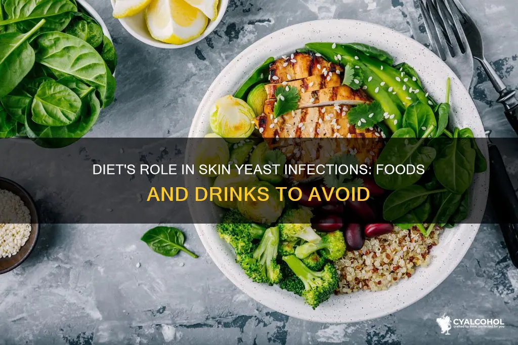 do certain foods or alcohol contribute to skin yeast infections
