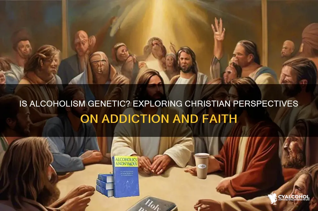 do christians believe alcoholism is genetic