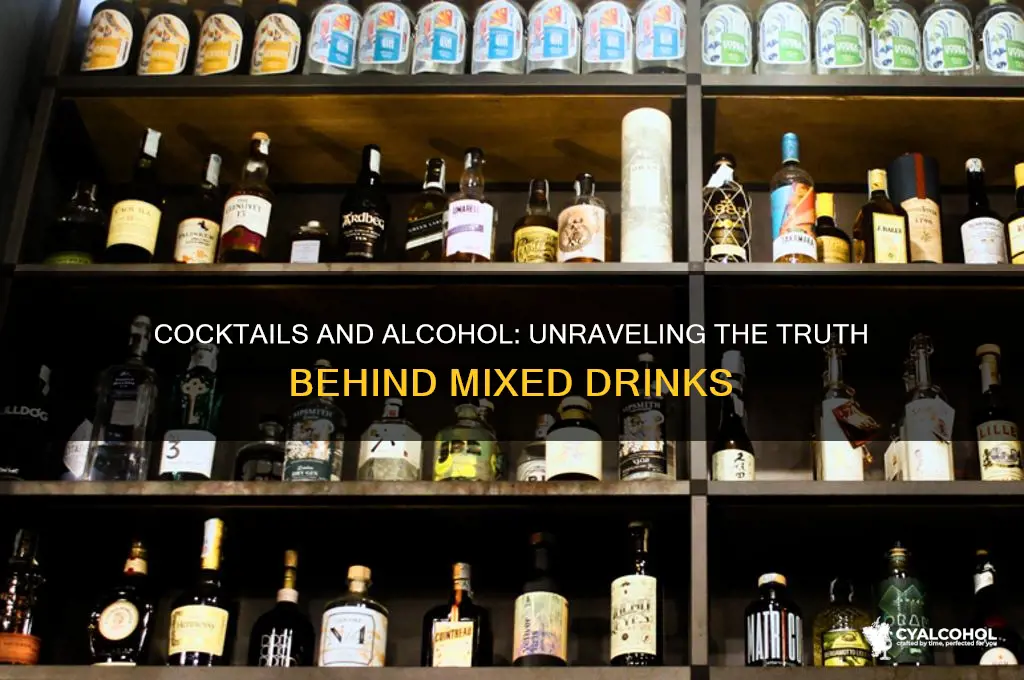 do cocktails have alcohol