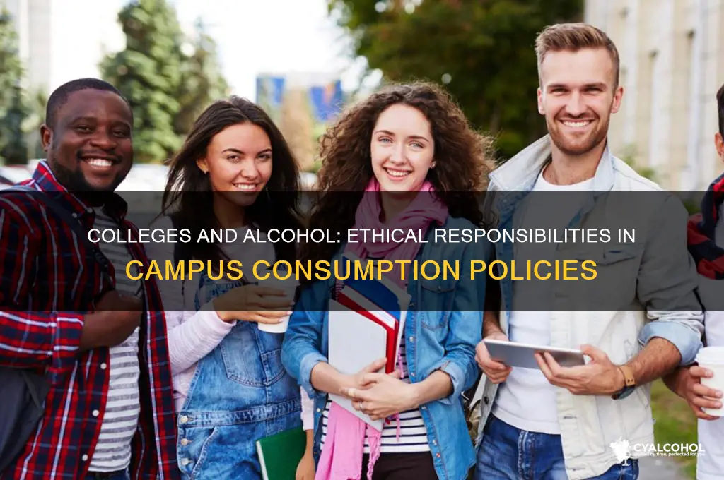 do colleges have ethical requirement for alcohol consumption