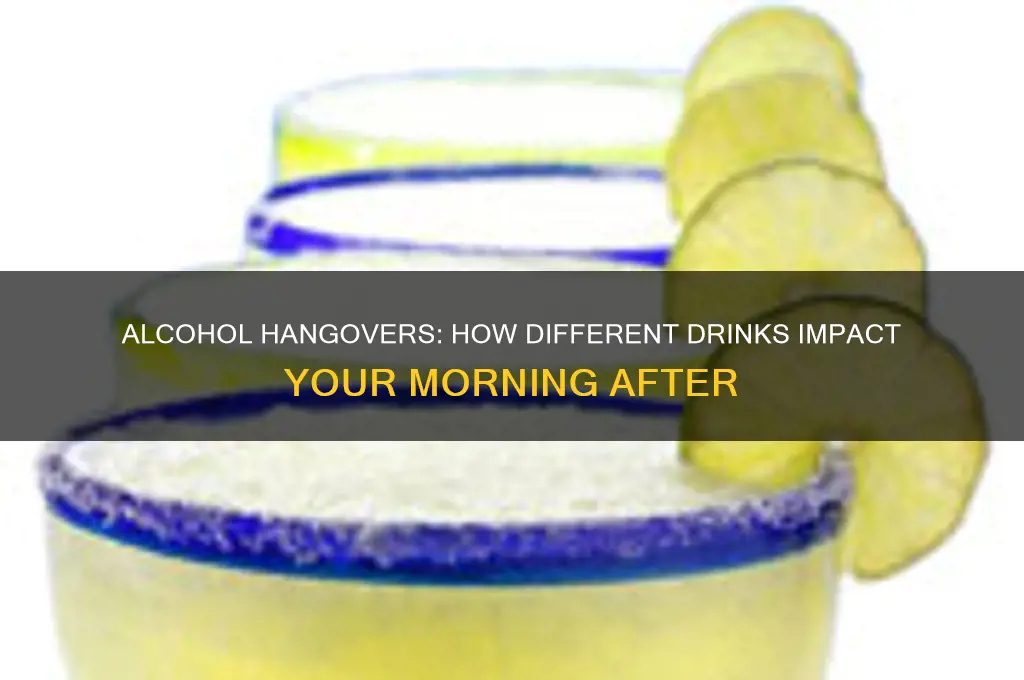 do different alcohols give different hangovers