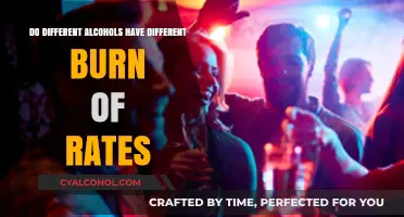 Alcohol Burn Rates: How Different Spirits Ignite and Extinguish