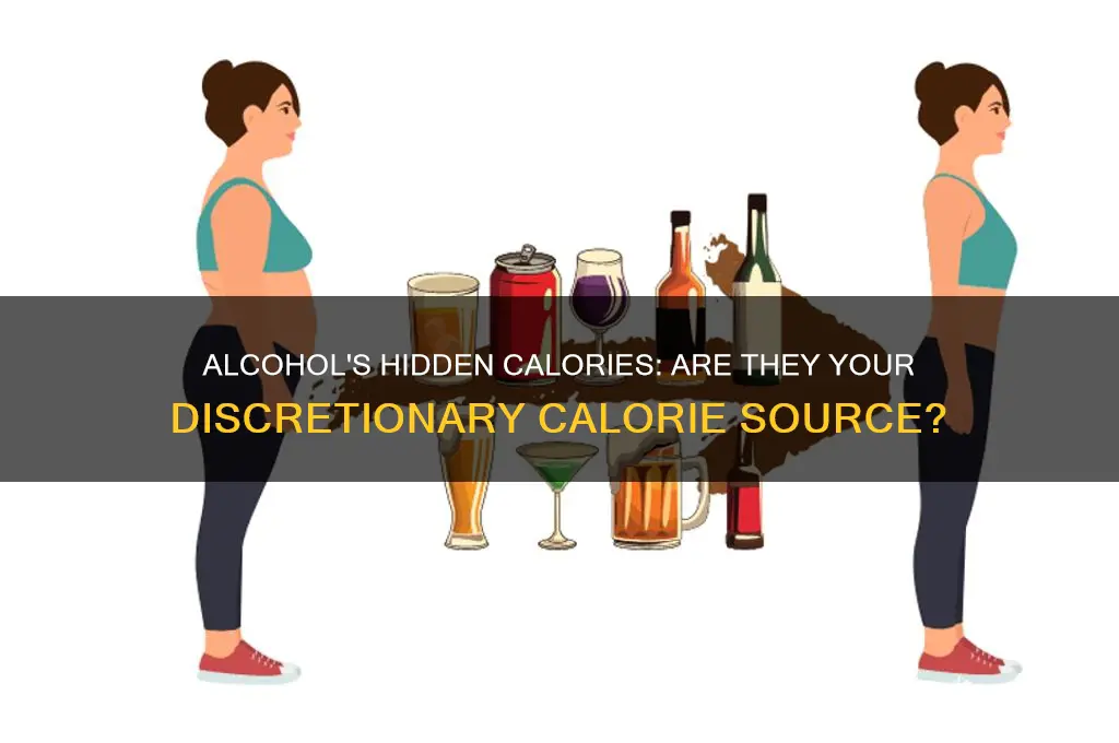 do discretionary calories come from alcohol