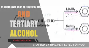 How to Count Alcohol Types with Double Bonds