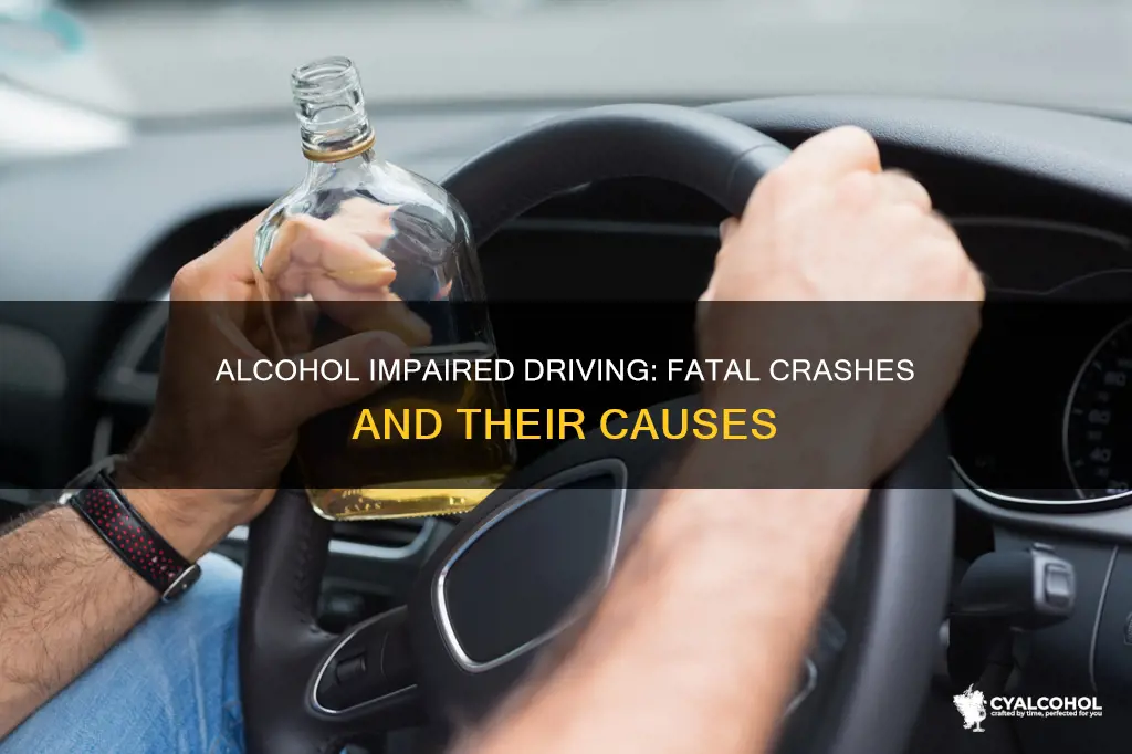 do drivers die in 25 of alcohol impaired driving crashes