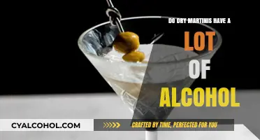 Dry Martinis: Unveiling Their Alcohol Content and Potency