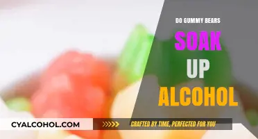 Gummy Bears and Alcohol: Do They Absorb Booze Effectively?