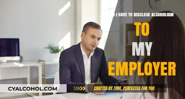 Alcoholism and Employment: To Disclose or Not?