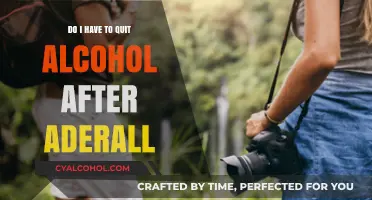 Mixing Adderall and Alcohol: Should You Quit Drinking?