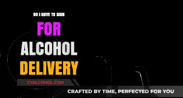 Alcohol Delivery Signatures: What You Need to Know Before Ordering