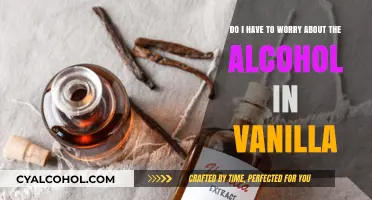 Vanilla's Alcohol Content: Is It Safe?