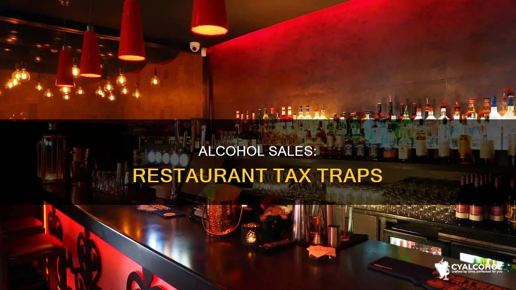 do i include alcohol sales in my restaurant sales tax
