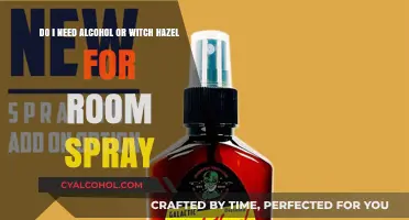 Alcohol vs Witch Hazel: Which Is Best for Room Sprays?