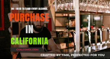 Carding Alcohol Purchases: California's Strict ID Laws