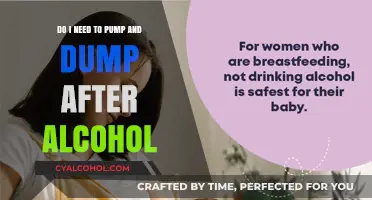 Pump and Dump: Necessary After Drinking Alcohol?
