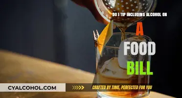 Tipping Etiquette: Alcohol and Food Bills