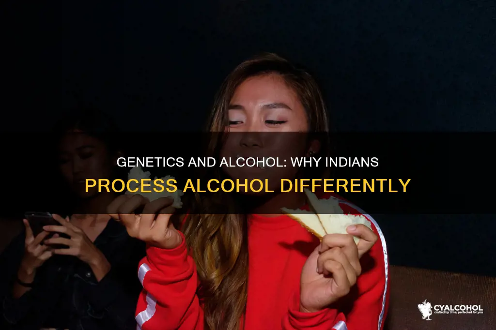 do indians really lack the ability to process alcohol normally