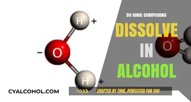 Do Ionic Compounds Dissolve in Alcohol? Exploring Solubility Rules