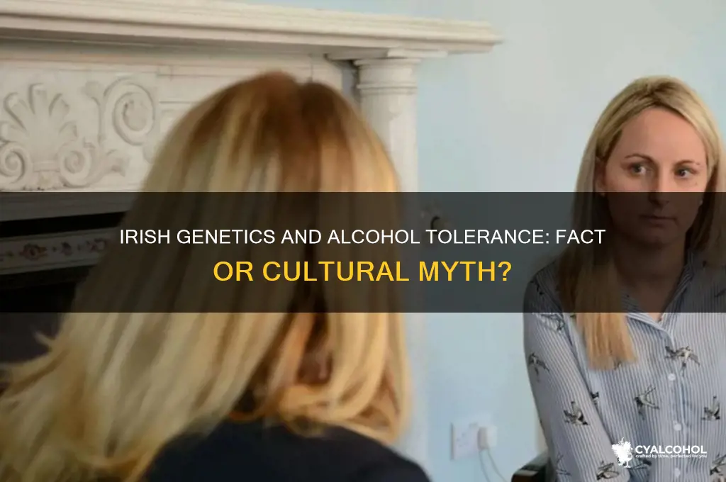 do irish genetics have a higher alcohol terance