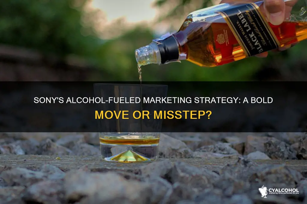 do it for the alcohol sony